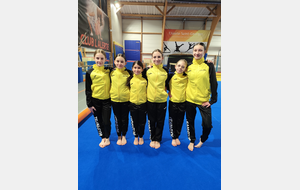 EQUIPE TEAM-GYM 2026 FED A 10/15 ANS