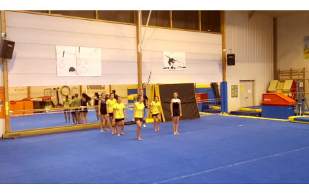 SOUVENIR DEBUT TEAM-GYM AVEC MON FILS